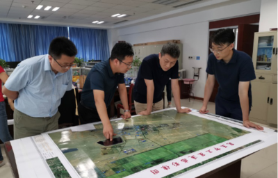 中電科天地信息網(wǎng)絡研究院領導到遙感信息公司考察交流，共謀遙感信息系統(tǒng)發(fā)展新篇章